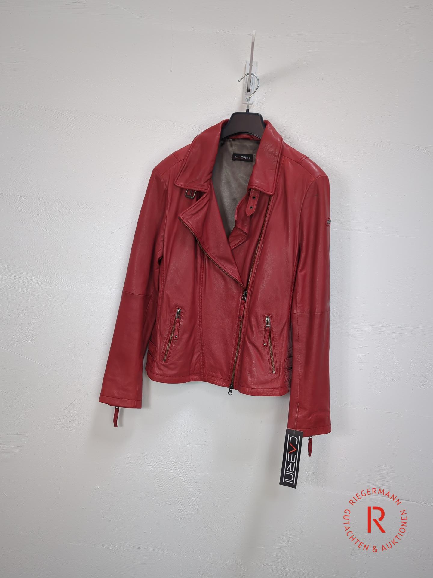 DAMEN LEDERJACKE GRÖSSE 42